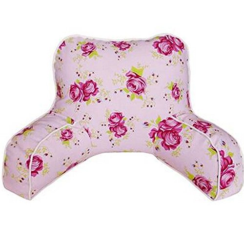 E.a@market Children's Reading Pillows Back Cushion Lumbar Pillow Sofa Armrest Cushion 22" (Romantic rose)