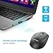 TeckNet Omni Small Portable Wireless Optical Mouse with USB Nano Receiver for Laptop Computer, 3 Adjustable DPI Levels: 2000/1500/1000 DPI