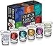 The Unemployed Philosophers Guild Great Drinkers Shot Glasses, Red/Blue/Yellow/Purple/Green/Grey (6-Piece)