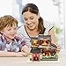 Per Miniature Dollhouse Kit Decorations with Lights and Furniture DIY House Craft Kits DIY Small House Model Puzzle Building Model Assembling Dollhouses for Adults and Kids