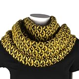 Purse babe Premium Ultra Warm Two tone Winter Infinity Loop Snood Knit Scarf