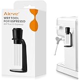 Aieve WDT Tool Espresso, Magnetic Coffee Distribution Tool Compatible with Ninja Luxe Cafe, 10 Needle Coffee Stirrer for Breville Barista Espresso Accessories (Magnetic &amp; Adhesive Mount)