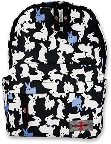 Backpack for Kids Made with Canvas Material in Bunny Prints