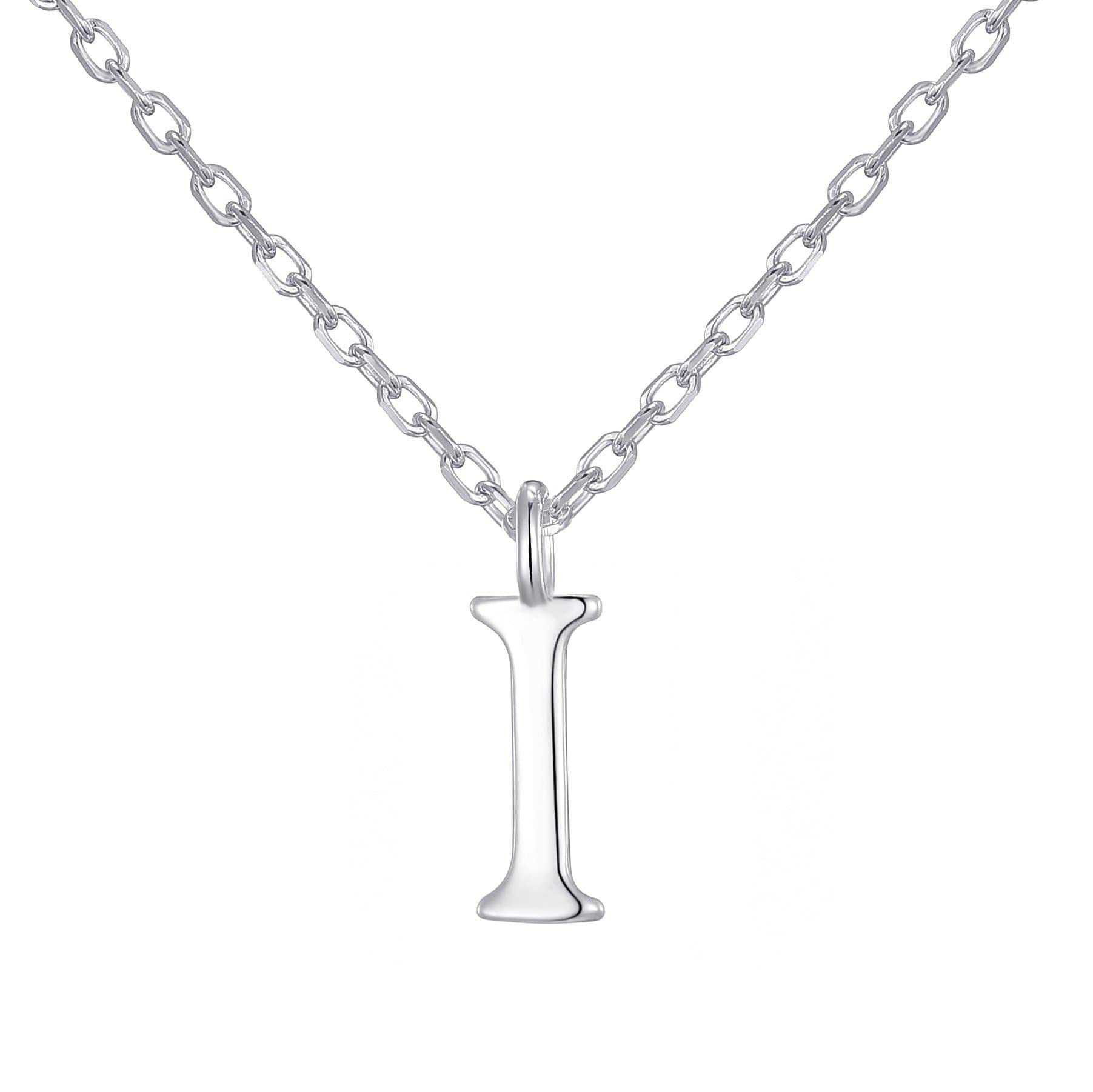 Philip Jones Sterling Silver Initial I Necklace — image 1
