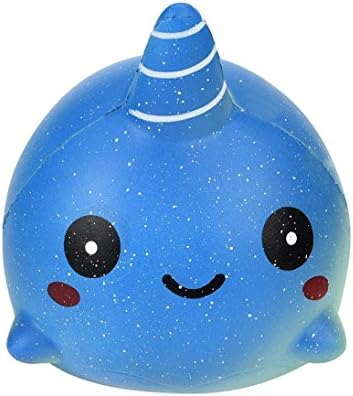Wakeu Animal Kawaii Squishies Jumbo Squishy Slow Rising Scented Toys Stress Reliever (Whale / 12cm)