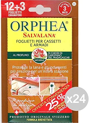 Set 24 ORPHEA Salvalana 12 Bags Nails Carnation Accessory For Cabinet