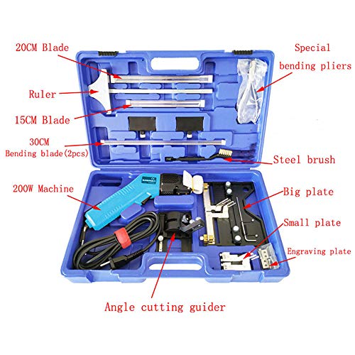 Electric Foam Cutter Knife Sponge Peral Foam Cutting Tool Groove Slotting Air-Cooling Hot Heat Cutter Kit Blades