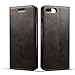 iPhone 7 Plus&8 Plus 5.5inch Wallet case FLYERI Leather Case Flip Folio Book Case Wallet Cover with Kickstand Feature Card Slots & ID Holder and Magnetic Closure for iPhone 7 Plus&8 Plus 5.5inch (2)