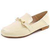 FEVERSOLE Women's Fashion Daily Comfort Soft Penny Loafer Office Work Flats