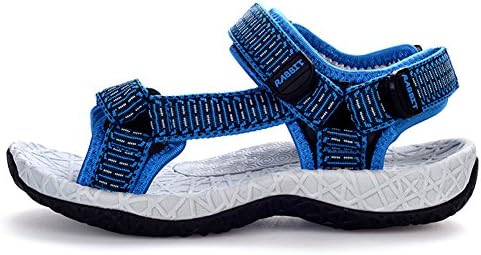 KKIDSS Boys Girls Velcro Sport Water Sandals Summer Athletic Kids Shoes Blue 1.5 M US Little Kid