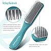 TimeTinkle 4 PCS Hairbrush Set - Detangler, Styling Brush, Tail Comb & Wide Tooth Comb for Women, Men and Kids, Great on…