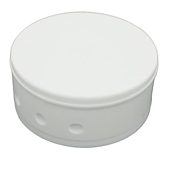 Verteilerdose Weiß Kunststoff 2-tlg. mit Zubehör ø 70x31mm Verteilerbaldachin Aufputzdose Anschlussdose