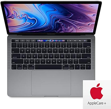 Apple MacBook Pro 13-inch with Touch Bar: 2.7GHz Quad-core i7 Processor, 256GB, 16GB, AppleCare+ Space Gray (Mid 2018)