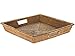 KOUBOO 1020046 La Jolla Rattan Square Serving Tray, 17.5