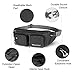 WATERFLY Fanny Pack Waist Bag: Travel Hip Pouch Bum Bag Plus Size Crossbody Fannie Pack Adjustable Belt Waistpack Phanny Fannypack for Man Woman Hiking Walking Jogging
