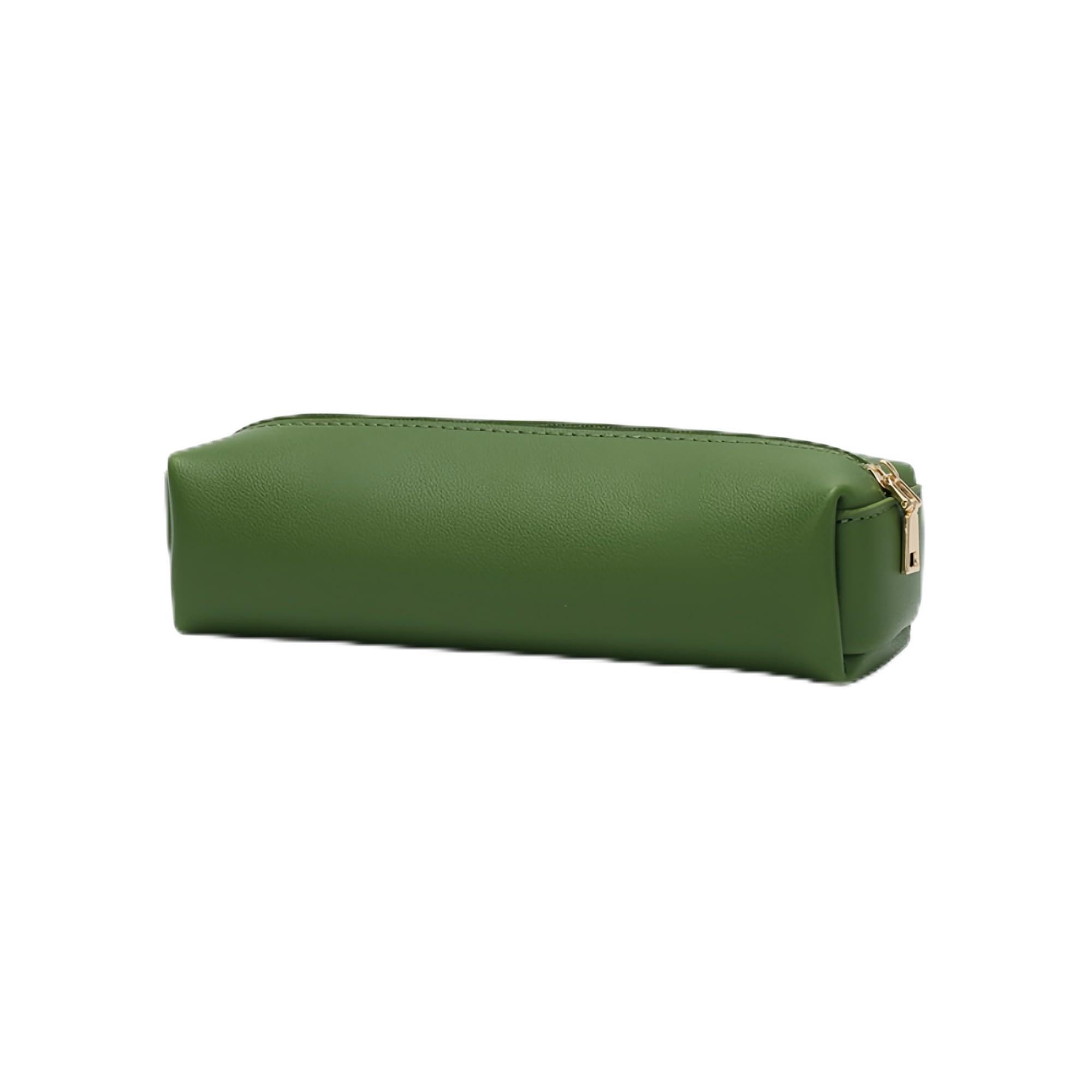 AILIPLUS Pencil Case Girls Teenager Unisex Pencil Case, dark green