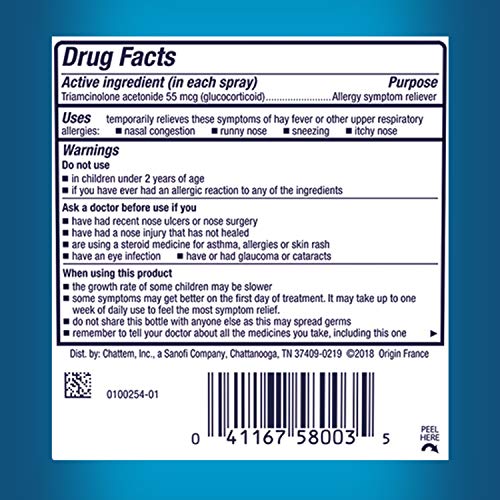 Nasacort, Children's Allergy 24HR Nasal Spray NonDrowsy AlcoholFree 60
