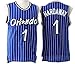 Men's Adult #1 Penny Hardaway Jersey Blue