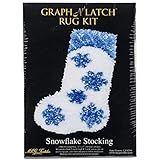 MCG Textiles Snowflake Stocking Latch Hook Kit