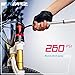 KEARZ MINI BIKE AIR PUMP – Schrader & Presta Valve Compatible, 260 PSI High Pressure, For Road & Mountain Bicycle, Lightweight & Durable Aluminum, Frame Mounted, For Shocks, Glue-less Tire Patches