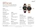 Fossil Q Wander Gen 2 Rose Gold-Tone Stainless Steel Touchscreen Smartwatch FTW2112