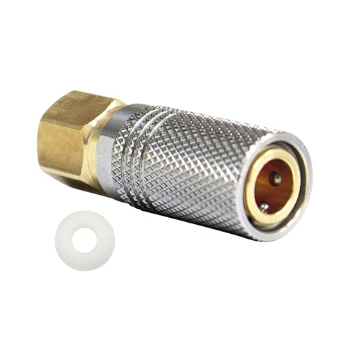 1/8" BSPP PCP Quick Release Coupler For Air Rifles - Brass Fitting By Delta-P