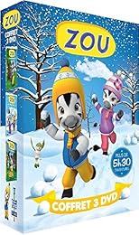 Zou : Vol. 6 : Zou Fête L'hiver ! + Vol. 7 : Zou Joue À Cache-Cache ! + Vol. 9 : Zou Jardine ! - Pack