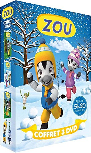 Zou : Vol. 6 : Zou Fête L'hiver ! + Vol. 7 : Zou Joue À Cache-Cache ! + Vol. 9 : Zou Jardine ! - Pack