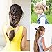 15Pcs Hair Scrunchies Chiffon Flowers Scrunchies Rabbit Ear Scrunchy for Hair Elastic Peel Off Face