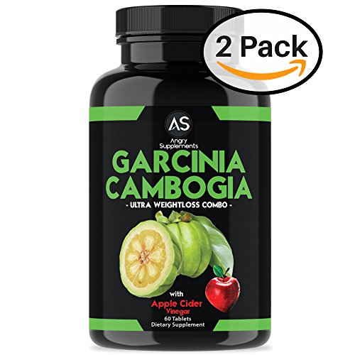 Angry Supplements Garcinia Cambogia with Apple Cider Vinegar Pills for Weightloss - Best Natural Detox Remedy Includes Gymnema, Cinnamon, Ketone for A Complex Diet, Health, and Nutrition (2-Pack) Angry Supplements Garcinia Cambogia with Apple Cider Vinegar Pills for Weightloss - Best Natural Detox Remedy Includes Gymnema, Cinnamon, Ketone for A Complex Diet, Health, and Nutrition (2-Pack)