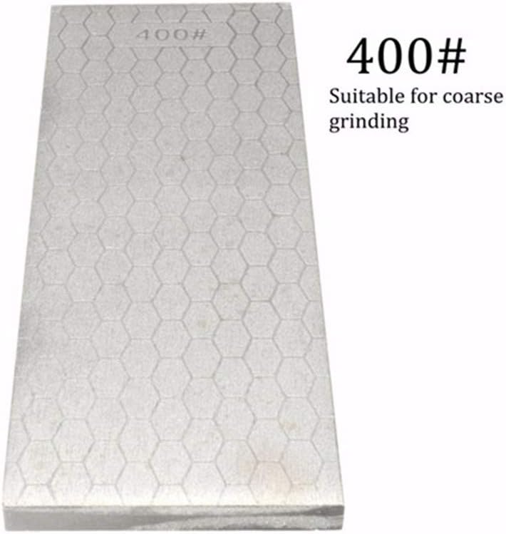 belupai 400&1000 Grit Diamond Sharpening Stone Double Sided Knife Sharpener Polishing Tool