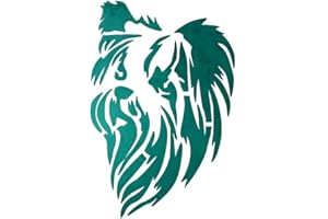 HANDMADE YORKIE Stencil Dog Breed Face Yorkshire Terrier 8" x 10" Plastic Sheet NEW S127