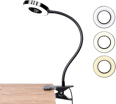 lampara de lectura led de luz de libro lampara de lectura usb para libro negro