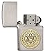 Zippo United States Army Emblem Pocket Lighter, Brushed Chrome