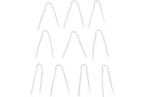 10pcs Sound Aid Tube R Type PVC Sound Amplifiers Earmold Tubing Set for Adults, Prevent Earwax, Durable and Skin Friendly Mat