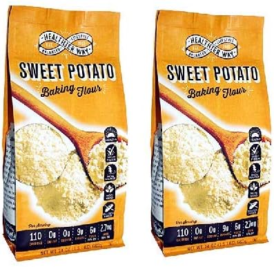 Healthier Way Gluten Free Sweet Potato Flour, 24 oz. (Pack of 2)