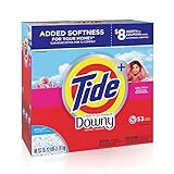 Tide With a Touch of Downy HE Turbo Powder Laundry Detergent, April Fresh Scent, 53 Loads, 98 oz