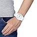 INWET Unisex Women's or Men's Quartz Watch,White Simple Dial,Soft Silicone Strap