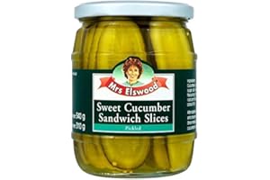 Mrs Elswood Sandwich Slice Cucumbers - 540g (1.19lbs)