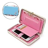 Phone Wallet Case,Charminer Multi-purpose Long Style Leather Clutch Handbag Diamond heels purse Cellphone Case for iPhone 7/7Plus/6s/ 6s Plus /6 /6Plus/5/5C Galaxy s6/S6 edge