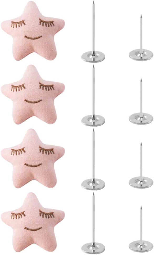 IMIKEYA Duvet Clips Duvet Corner Holder Quilt Clips Sheet Fasteners Grippers Non Slip Quilt Clips Removable Bedding Accessories 4pcs (Star Random Color)