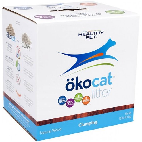 ökocat Natural Wood Cat Litter, Clumping Cat my love