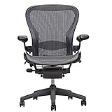 Herman Miller Aeron Chair Fully Loaded Size C Carbon Black