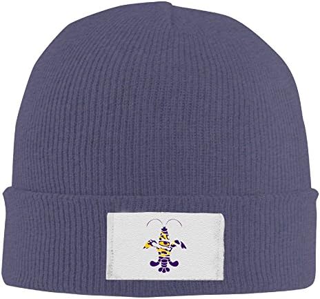 NVVM LSU Tiger Eye Logo Men &amp; Women Knitted Beanie Cap Hat Ski Cap Hat Navy