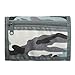 Rough Enough Camo Blue Canvas Boys Keychain Card Wallet for Girls Teen Credit Card Holder Organizer Coin Purse Pouch with Zipper Pocket and Carabiner for Sport Outdoor Christmas Thanksgiving Gifts