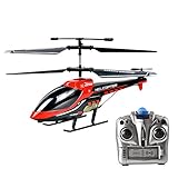 Vatos RC Helicopter, Remote Control Helicopter Indoor 3.5 Channels Hobby Mini RC Flying Helicopter 2 Blades Replace Included RC Plane Toy Gift for Kids Crash Resistance Consistent，Built-in Gyro