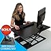 Koozam Standing Desk with Anti Fatigue Mat, Height - Adjustable Desk - Standup Workstation - Largest Surface 32 inches Wide, Convert Any Desk to Sit Stand up, Comes Fully Assembled, Office