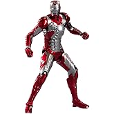 HiPlay ZD Toys Anniversary Series Collectible Figure Full Set: Iron Man MK5, Illuminated Edition, Height 18cm Miniature Action Figurine FGBMK5