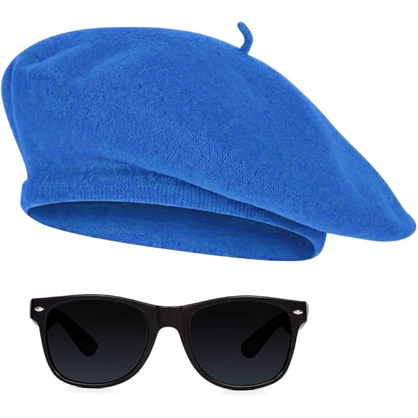 【Bibiy.】　MONIQUE BERET Gravity Threads 1950s Beatnik Hipster Combo Kit Beret and