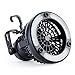 LED Camping Gear Lantern Fan Gift – Cool Gadget Supplies & Tent Light Equipment Glamping Essentials Accessories – Best Portable Lamp for Men Women Kids Boy Scouts – Battery Powered (Not Included)